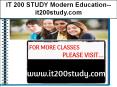 IT 200 STUDY Modern Education--it200study.com PowerPoint PPT Presentation