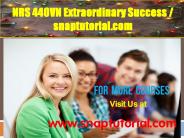 NRS 440VN Extraordinary Success / snaptutorial.com PowerPoint PPT Presentation