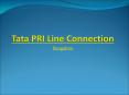 Tata New PRI Line Price/Cost and Tariff Plans | Call: 9036000187 PowerPoint PPT Presentation