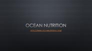 Ocean Nutrition
