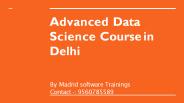 Best data science Institute in delhi