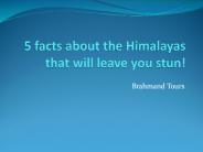 Himalayas tour package