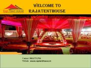 Tent rental services in Bhubaneswar