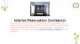 Interior Renovation Contractor PowerPoint PPT Presentation