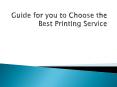 Printing Services in Gurgaon PowerPoint PPT Presentation