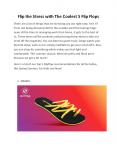 Flip the Stress with The Coolest 5 Flip Flops PowerPoint PPT Presentation