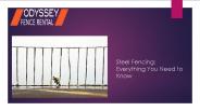 Steel Fencing: Everything You Need to Know