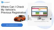 How To Check My Vehicle Previous Owners Data?