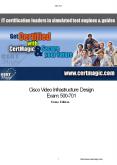 Cisco Video Infrastructure Design Exam 500-701 Pass Guarantee PowerPoint PPT Presentation