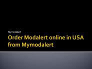 Order Modalert online in USA from Mymodalert