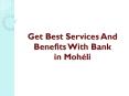 Get Best Services And Benefits With Bank in Mohéli PowerPoint PPT Presentation