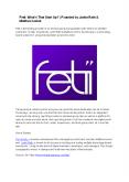 Fetii: What's That Start Up? | Founded by Justin Rath & Matthew Iommi PowerPoint PPT Presentation