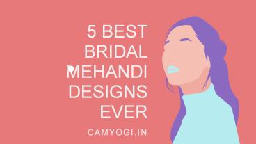 Floral Bridal Mehandi Design