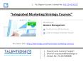 Integrated Marketing Strategy Courses PowerPoint PPT Presentation