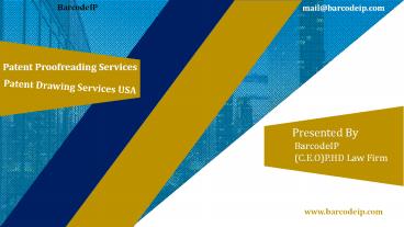 Patent Proofreading Services in USA | Patent Drawing Services