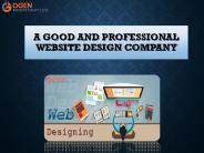 A Good and Professional Website Design Company