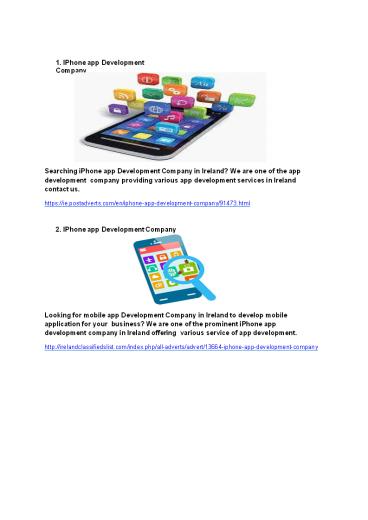 Hire iPhone App Development Company