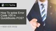 How To solve Error Code 100 in QuickBooks POS