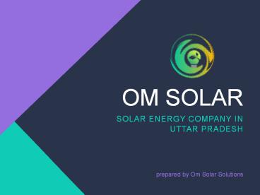 Solar Panel Company in Lucknow - UP (1)