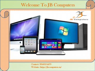 Laptop for rent in Chennai