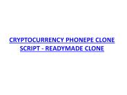 CRYPTOCURRENCY PHONEPE CLONE SCRIPT - READYMADE CLONE