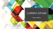 Current Affairs - Avision Institute