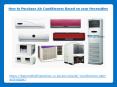 How to Purchase Air Conditioners Based on your Necessities PowerPoint PPT Presentation