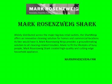 Markrosenzweig.com - Mark Rosenzweig Shark (1)