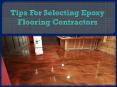 Tips For Selecting Epoxy Flooring Contractors PowerPoint PPT Presentation