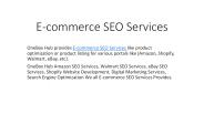 Best E-commerce SEO Services In USA