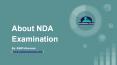 Know All About NDA Examination PowerPoint PPT Presentation
