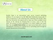 Publish Your Thesis Online
