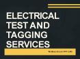Electrical Test and Tagging Services PowerPoint PPT Presentation