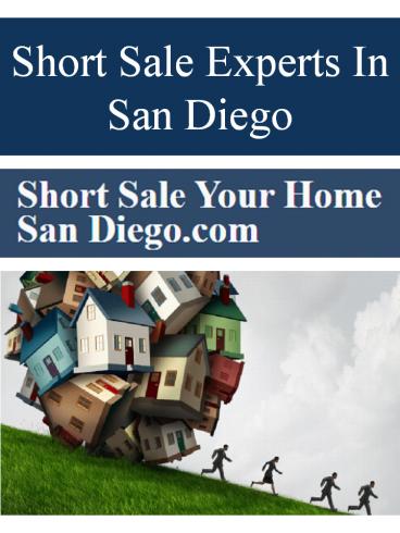 Short Sale Experts In San Diego