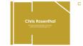Chris David Rosenthal - Provides Consultation in Project Management PowerPoint PPT Presentation
