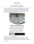 Epoxy Floor Coating PowerPoint PPT Presentation