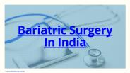 Best Bariatric Surgery in India