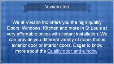 Viviano Inc