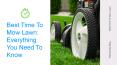 Best time to mow lawn everything you need to know! PowerPoint PPT Presentation