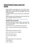 Detail Produk Celana Jeans DC Murah PowerPoint PPT Presentation