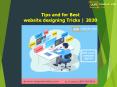 Tips and for Best website designing Tricks | 2020 PowerPoint PPT Presentation