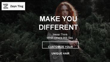 Human Hair Wigs and Frontal Lace Wigs | Zaynting.com