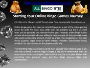 Starting Your Online Bingo Games Journey