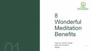 Meditation Benefits