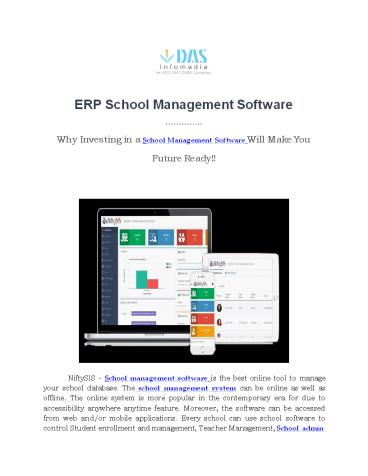 ERP School Management Software