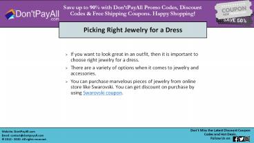 Maximum Savings with Swarovski Coupon