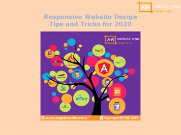 Responsive Website Design Tips and Tricks for 2020