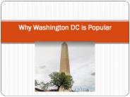 Washington is popular for