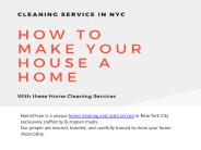 The Most Thorough & Effective NYC Home Cleaning