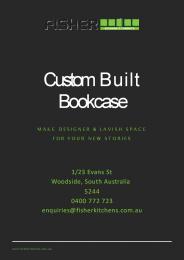 Custom Built Bookcase and Harnessing Positive Energy
